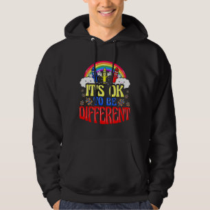 Veste À Capuche Il Est Bon D'Être Différents Crayons De Sensibilis