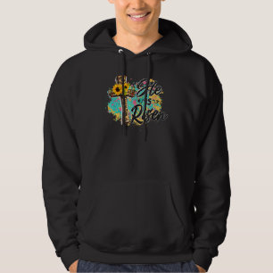 Veste À Capuche Il est ressuscité Leopard Arc-en-ciel Christian Jé