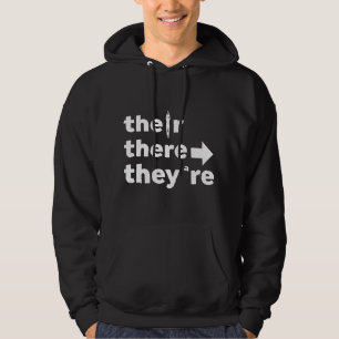 Veste À Capuche Il leur professeur de grammaire anglaise drôle 
