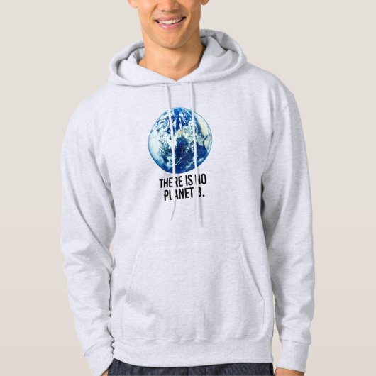 Veste À Capuche Il n'y a pas de planète B (Devant)