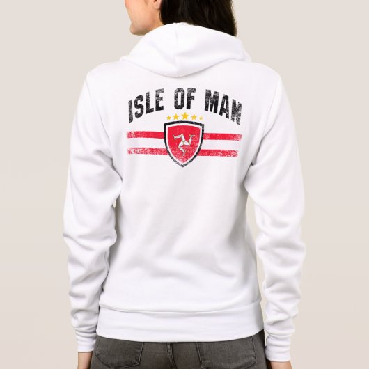 Veste À Capuche Île de Man (Dos)
