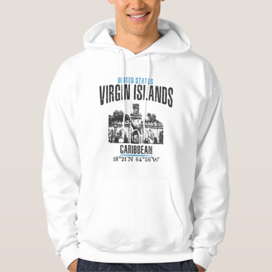 Veste À Capuche Îles Vierges (Devant)