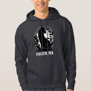 Veste À Capuche Illustration de chat noir Salem