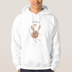 Veste À Capuche Illustration de dessin animé de jerboa aux longues