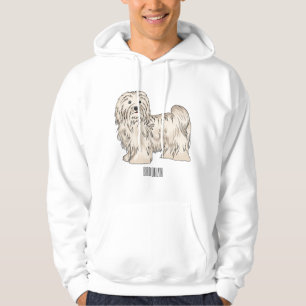 Veste À Capuche Illustration de dessin de chien de Havan