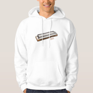 Veste À Capuche Illustration de dessin d'Harmonica