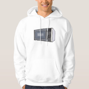 Veste À Capuche Illustration de dessin sur micro-ondes