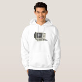 Veste À Capuche Illustration de dessin sur ordinateur (Devant entier)