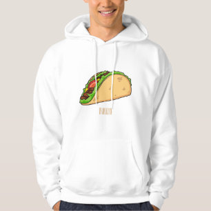Veste À Capuche Illustration de dessin sur Taco