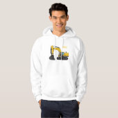 Veste À Capuche Illustration de la pelle Crawler (Devant entier)