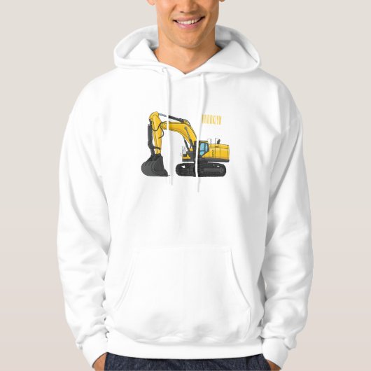 Veste À Capuche Illustration de la pelle Crawler (Devant)