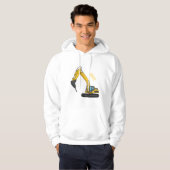 Veste À Capuche Illustration de la pelle de rupture (Devant entier)