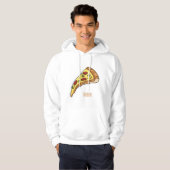 Veste À Capuche Illustration de la pizza (Devant entier)