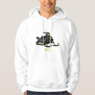 Veste À Capuche Illustration de motoneige