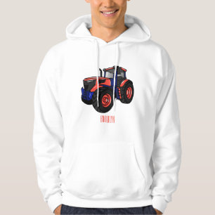 Veste À Capuche Illustration de tracteur de dessin animé