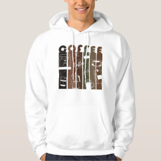 Veste À Capuche Illustration de typographie de café vintage dessin