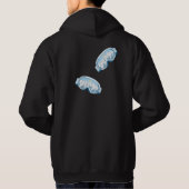 Veste À Capuche Illustration des lunettes de ski (Dos)