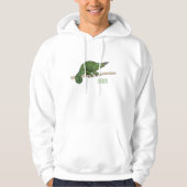 Veste À Capuche Illustration du caméléon de Jackson (Devant)