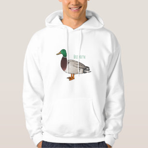 Veste À Capuche Illustration du canard de Majard