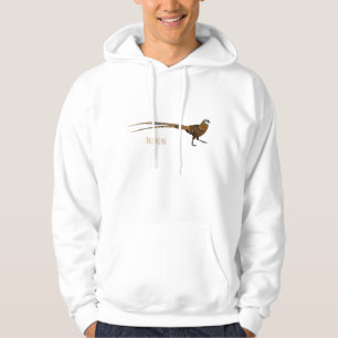 Veste À Capuche Illustration du faisan de Reeves