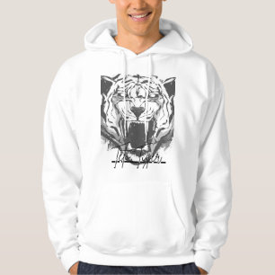 Veste À Capuche Illustration du tigre