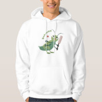 Illustration d'un insecte du cricket vert mou