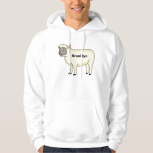 Veste À Capuche Illustration d'un mouton joyeux