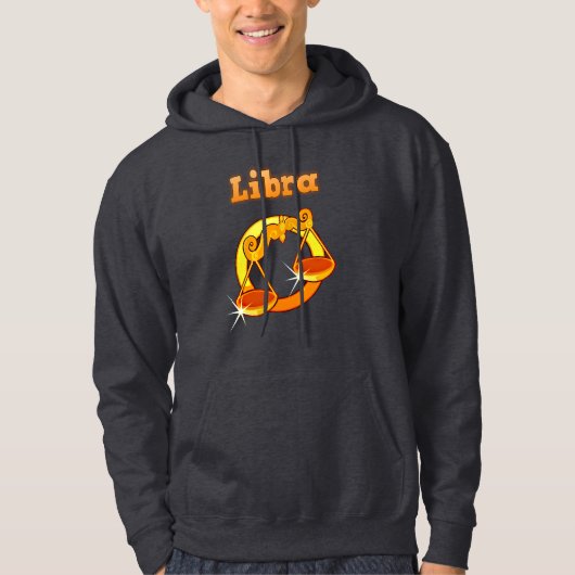 Veste À Capuche Illustration Libra (Devant)