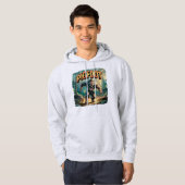 Veste À Capuche Illustration Pigfoot Combo Créature Drôle (Devant entier)
