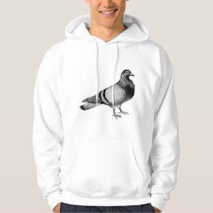 Veste À Capuche Illustration vintage de pigeon