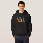 Veste À Capuche I'm All Talk SLP Speech Language Pathologist Thera (Devant entier)