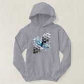 Veste À Capuche imagination géométrique (Design devant)