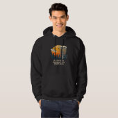 Veste À Capuche Implique Putts Swing Disc Golf Pun Golfer Plaisant (Devant entier)
