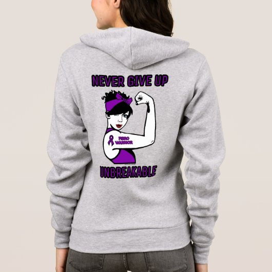 Veste À Capuche IMPRENABLE...Fibro (Dos)