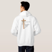 Veste À Capuche Impression DTF pour les Marques de Vêtements Chrét (Dos entier)