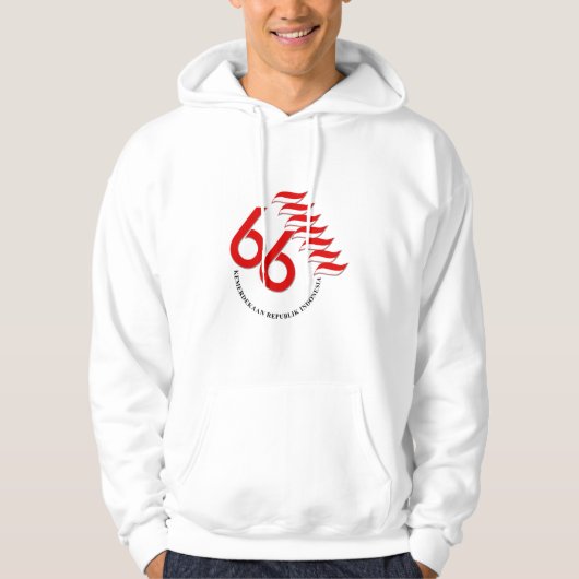 Veste À Capuche Indonésie 66 Tahun (Devant)