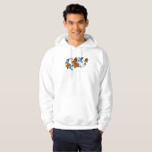 Veste À Capuche Infinité de papillons monarques (Devant entier)