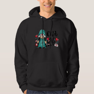 Veste À Capuche Infirmière Cna Life Cute Gnome Stethoscope Nurse W