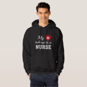 Veste À Capuche Infirmière Coeur Appartient (Devant entier)