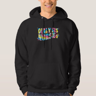 Veste À Capuche Infirmière de dialyse Tie Dye Groovy Néphrologie S