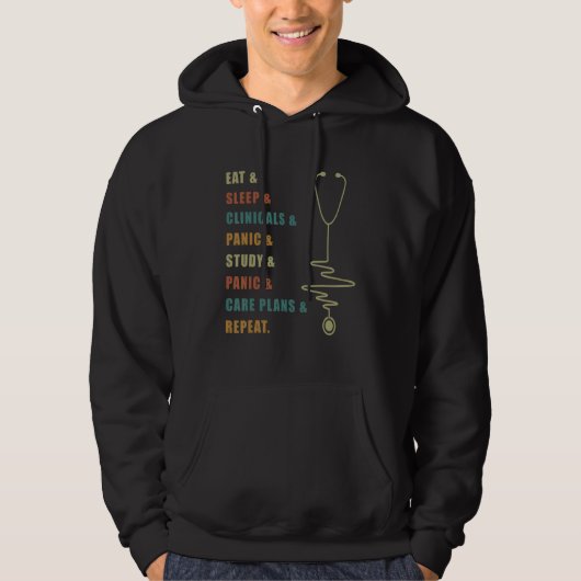Veste À Capuche Infirmière infirmière étudiante (Devant)