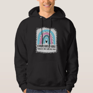 Veste À Capuche Infirmière néonatale Infirmière Rainbow Fière Infi