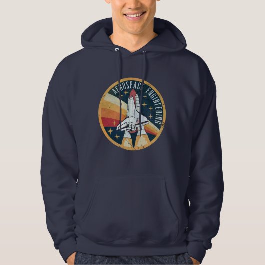 Veste À Capuche Ingénierie aérospatiale V01 (Devant)