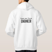 Veste À Capuche Ingénieur - faites- confiancemoi (Dos)