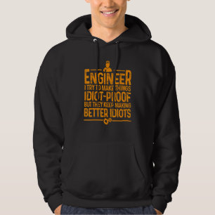Veste À Capuche Ingénieur Pour Hommes Femmes Mécanicien Cool