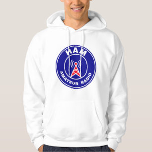 Veste À Capuche Insigne de signal de l'opérateur amateur de radio