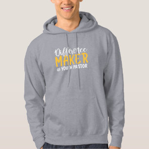 Veste À Capuche Inspirer la différence créateur Jeune Pasteur Grey