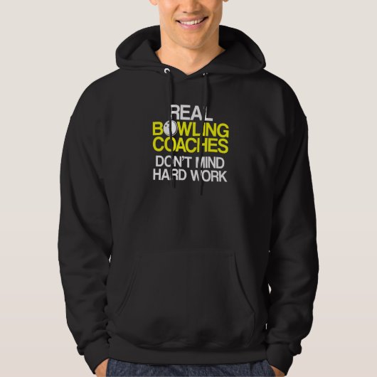 Veste À Capuche Instructeur d'équipe de Bowling Coach 40 (Devant)
