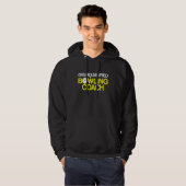Veste À Capuche Instructeur d'équipe de Bowling Coach Player 32 (Devant entier)