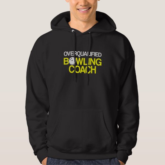 Veste À Capuche Instructeur d'équipe de Bowling Coach Player 32 (Devant)